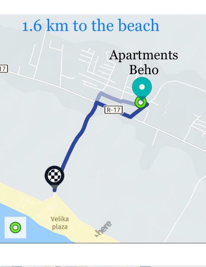 Apartments Beho Ulcinj Exteriör bild